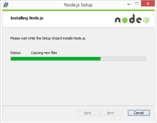 Node.js Windows Installer